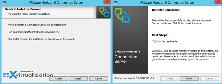 VMware Horizon View Security server Installation 