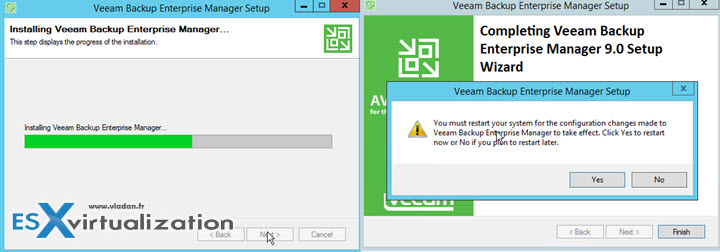 Veeam 9 upgrade steps