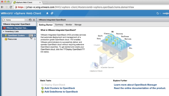 VMware vSphere Open Stack Integration