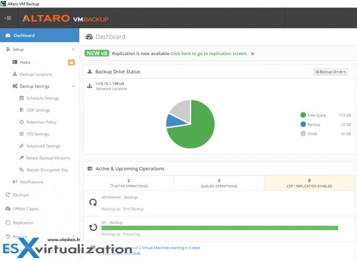 Altaro VM BAckup 8