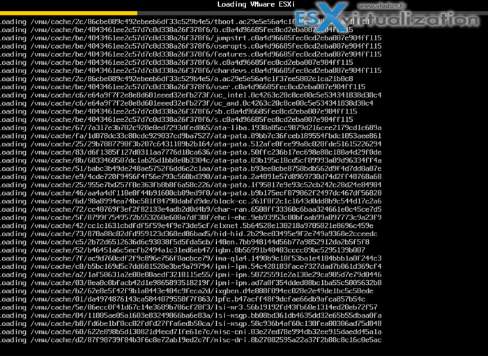 AutoDeploy booting ESXi host