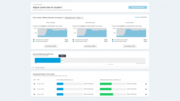 Infinio 2.0 - Cache Advisor