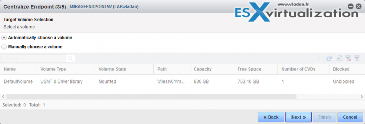 VMware Mirage Centralize endpoint