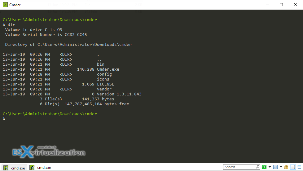 ConEmu  Configuring Cmd Prompt