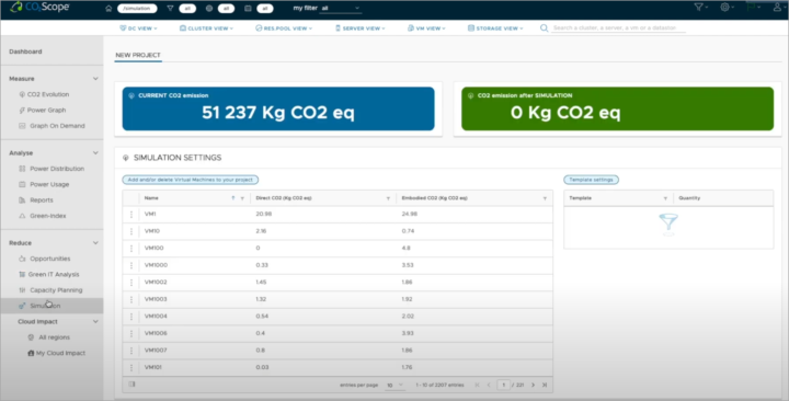 Create Simulations for your environment