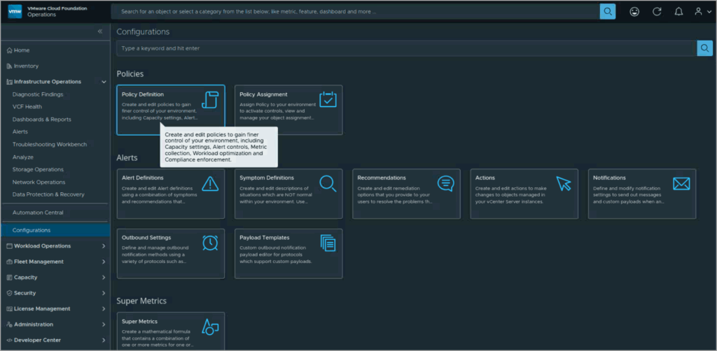 VCP-VVF Administrator Study Guide: Objective 4.3 - VVF: Operate ...