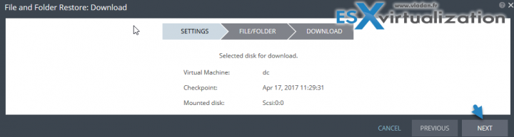 Select and Download your file