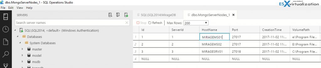 Microsoft SQL Operations Studio - Free Tool - ESX Virtualization
