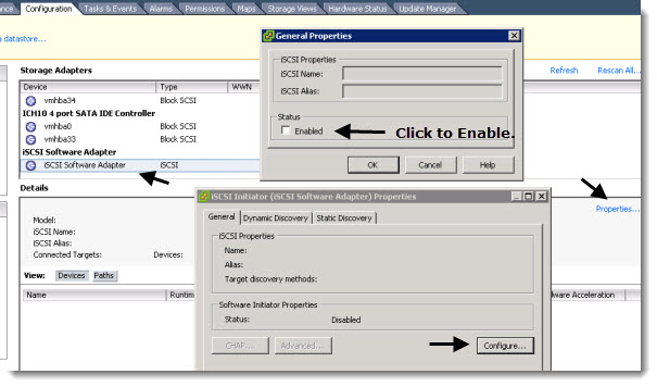 How to configure FreeNAS 8 iSCSI connection to ESX(i) server