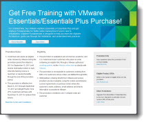 Free training with VMware vSphere essentials