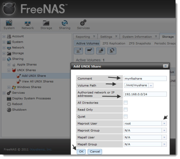 How to install and configure FreeNAS 8 for VMware vSphere Home lab