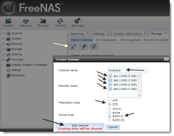 How to install and configure FreeNAS 8