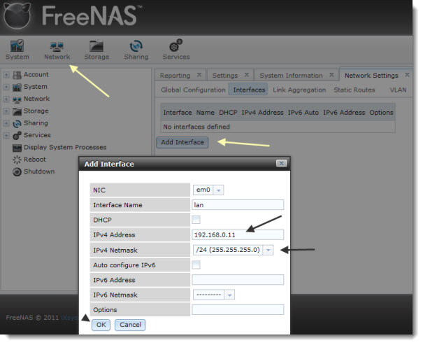 How to install and configure FreeNAS 8