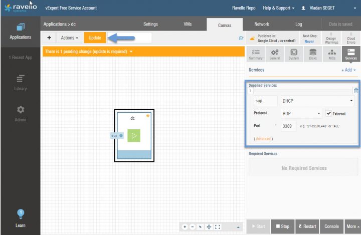 How To Configure RDP for Ravello