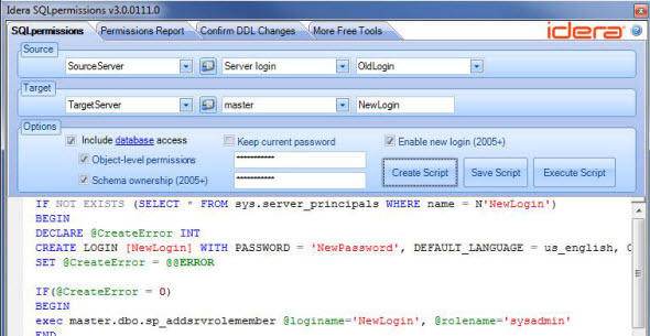 Idera Permission Extractor -  Free Tool