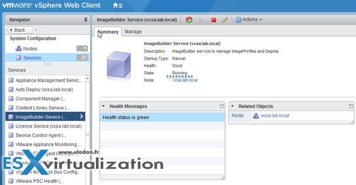 VMware vSphere 6.5 Image Builder and AutoDeploy