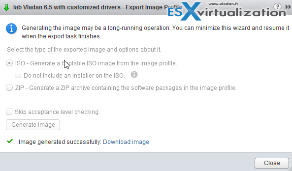 VMware vSphere 6.5 Image Builder GUI and AutoDeploy