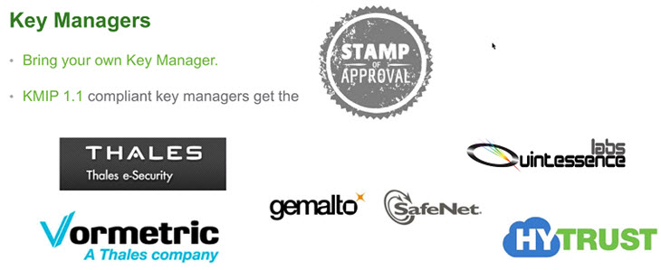 VMware vSphere 6.5 - Key managers supported (not exhausted list)