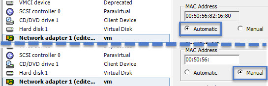 MAC Address Change