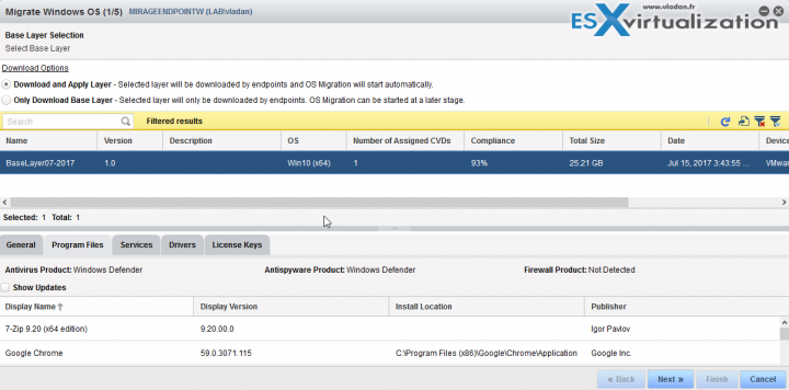 Migrate Windows 7 To Window 10 With VMware Mirage