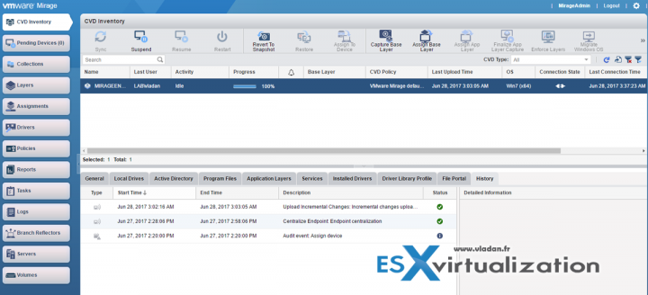 How to install VMware Mirage Client