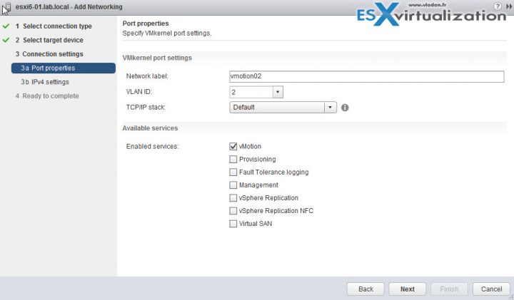 Multi-nic vMotion with VMware vSphere