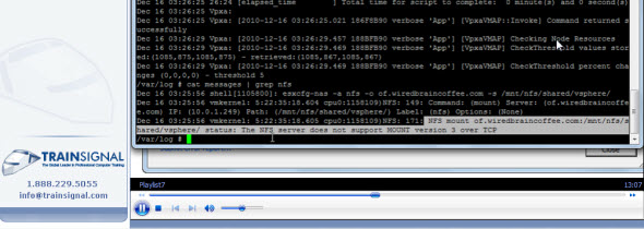 NFS Troubleshooting VMware vSphere