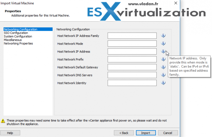 Networking features