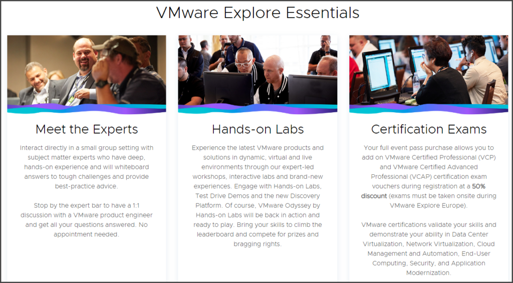 VMware EXPLORE Barcelona 2022 - All You Need To Know - ESX Virtualization