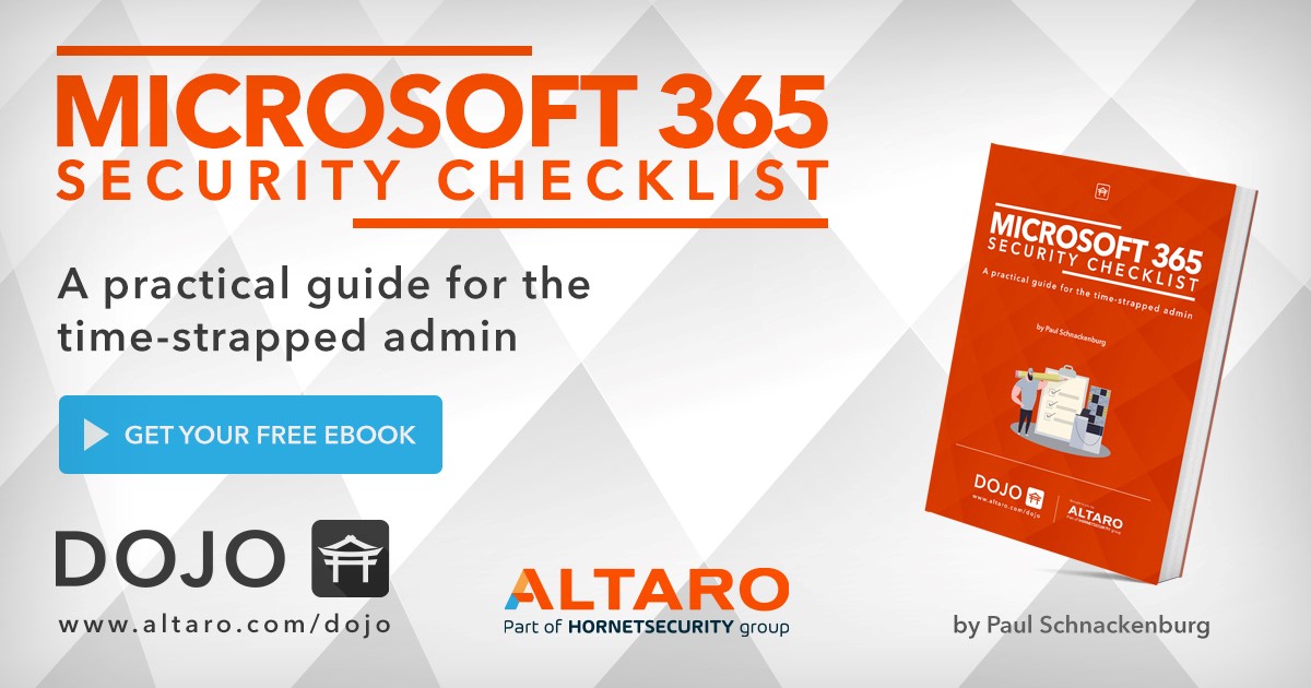 Microsoft 365 Security Checklist Free E-Book to Download - ESX ...