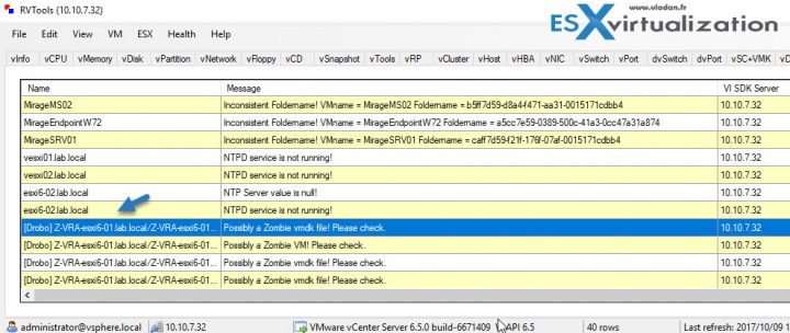 Orpaned VMDK virtual disks