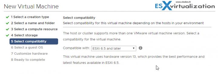 Performance Optimized VM of Windows Server 2016 On ESXi 6.5