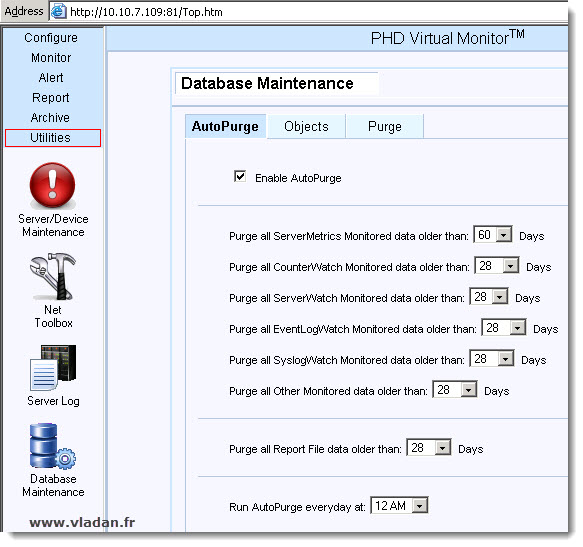 Phd Virtual Monitor Setup purge option