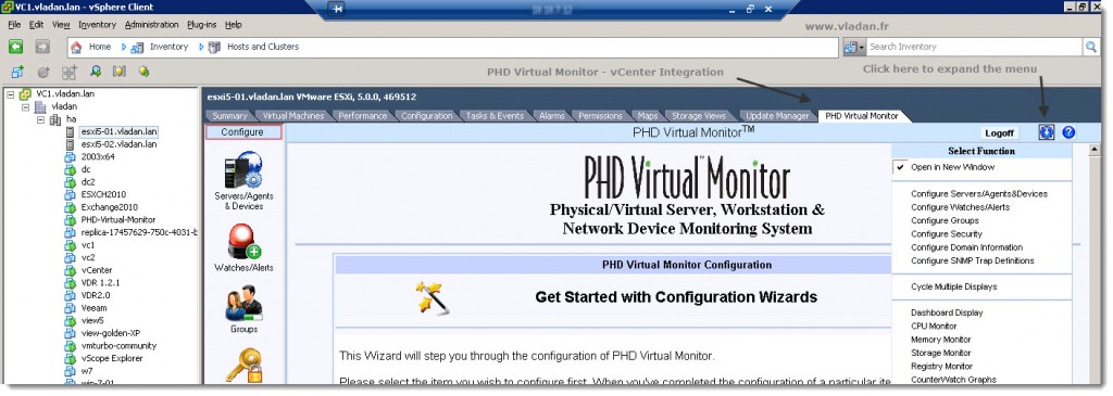 Virtual Monitor Module PHD Virtual Monitor Review - ESX Virtualization