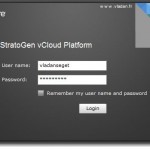 Private Virtual Cloud Datacenter Connection Screen