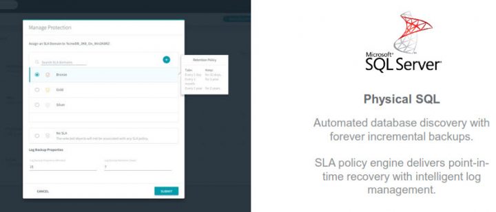 Rubrik Firefly and Protection physical SQL servers