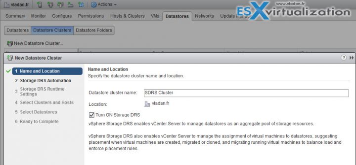 SDRS Cluster