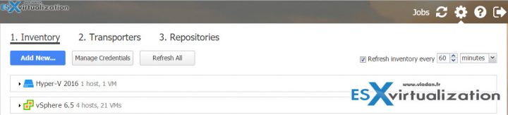 Nakivo - From Single console multi hypervisor backup management