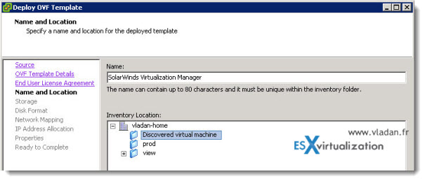 Virtualization Manager by Solarwinds