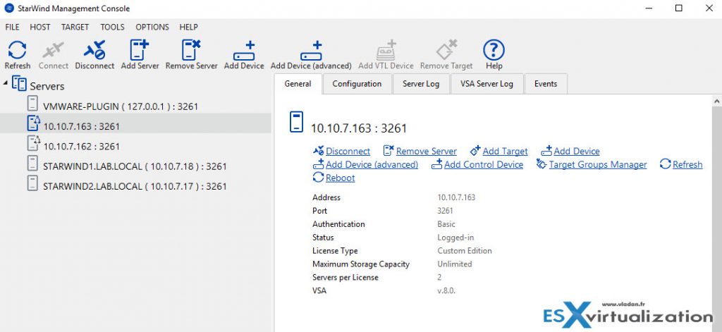 StarWind Virtual SAN for VMware New Release - What's New? - ESX ...