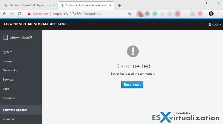 StarWind Latest Update Build and How to Update StarWind Linux Appliance ...