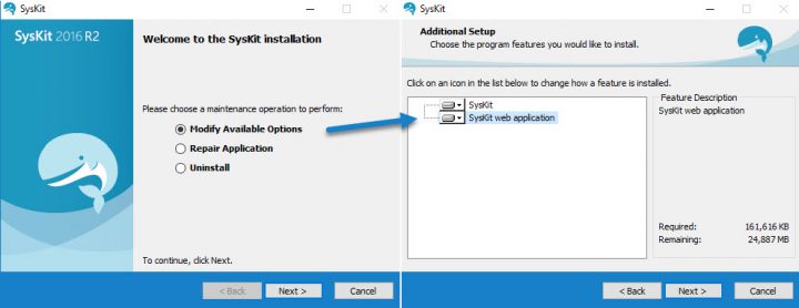 SysKit Modification of Application