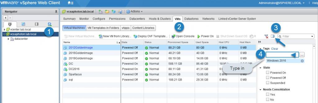 VCP6.7-DCV Objective 1.5 - Manage vCenter inventory efficiently - ESX ...