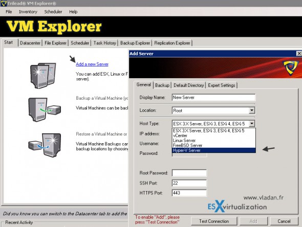 Trilead VM Explorer 4.0 - VMware vSphere and Microsoft Hyper-V backups