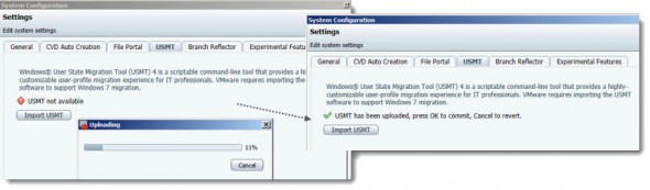 VMware Mirage - Import USMT