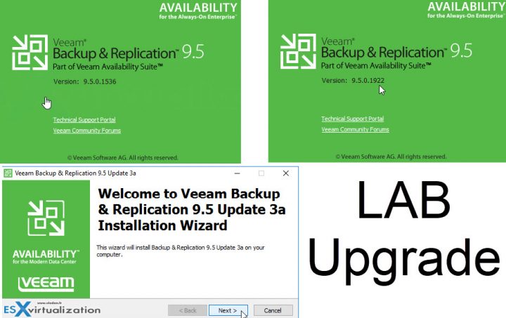 How To Upgrade Veeam Backup and Replication