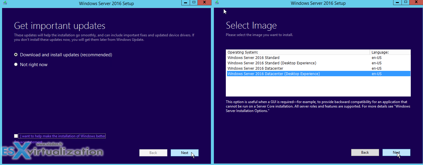 Upgrade Windows Server 2012r2 Ad To Server 2016 Esx Virtualization