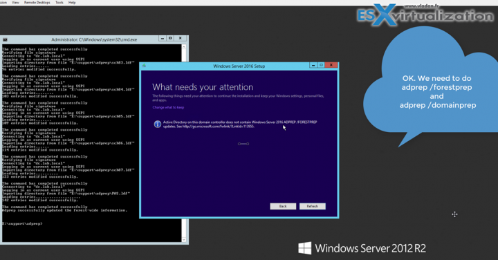 Upgrade Windows Server 2012R2 Domain Controller