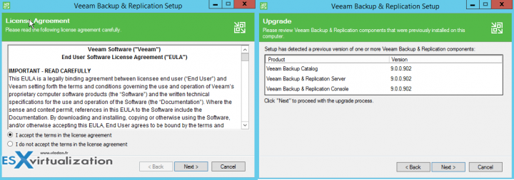 Upgrade to Veeam 9.5