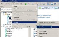 Upload a VM to your ESXi 5.5 or vSphere 5.5 (or lower)